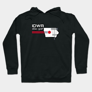 Iowa Disc Golf - Lines Light Hoodie